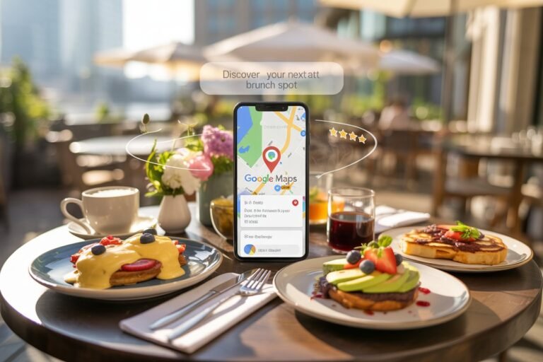 Google Maps para Restaurantes de Brunch